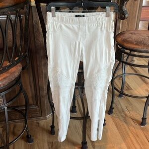Boutique Skinny Pants Leggings Fits Womens Medium Beige